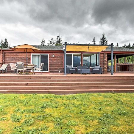 Lakefront Cabin With Stunning Mountain Views And Dock! Mineral エクステリア 写真