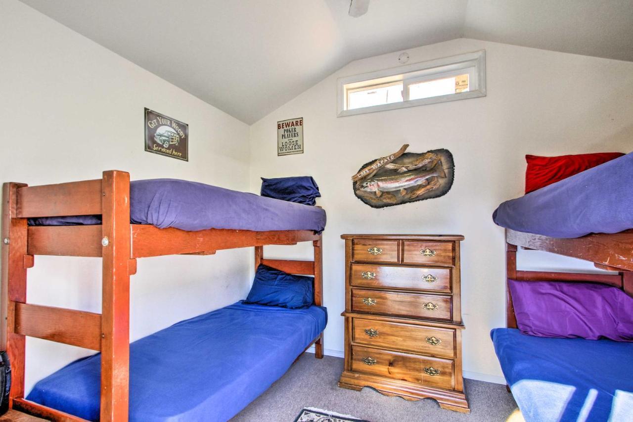 Lakefront Cabin With Stunning Mountain Views And Dock! Mineral エクステリア 写真